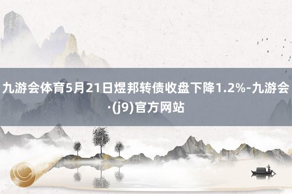 九游会体育5月21日煜邦转债收盘下降1.2%-九游会·(j9)官方网站