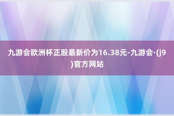 九游会欧洲杯正股最新价为16.38元-九游会·(j9)官方网站