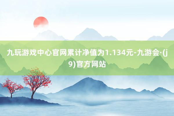 九玩游戏中心官网累计净值为1.134元-九游会·(j9)官方网站